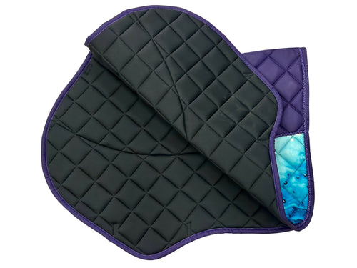 Ocean Waves Jump Cut Saddle Pad