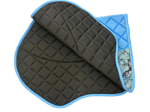 Sea Glass Jump Cut Saddle Pad